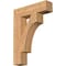 Ekena Millwork Westlake Block Smooth Bracket, Western Red Cedar, 5 1/2"W x 24"D x 32"H BKT06X24X32WTL05SWR - alternate 1